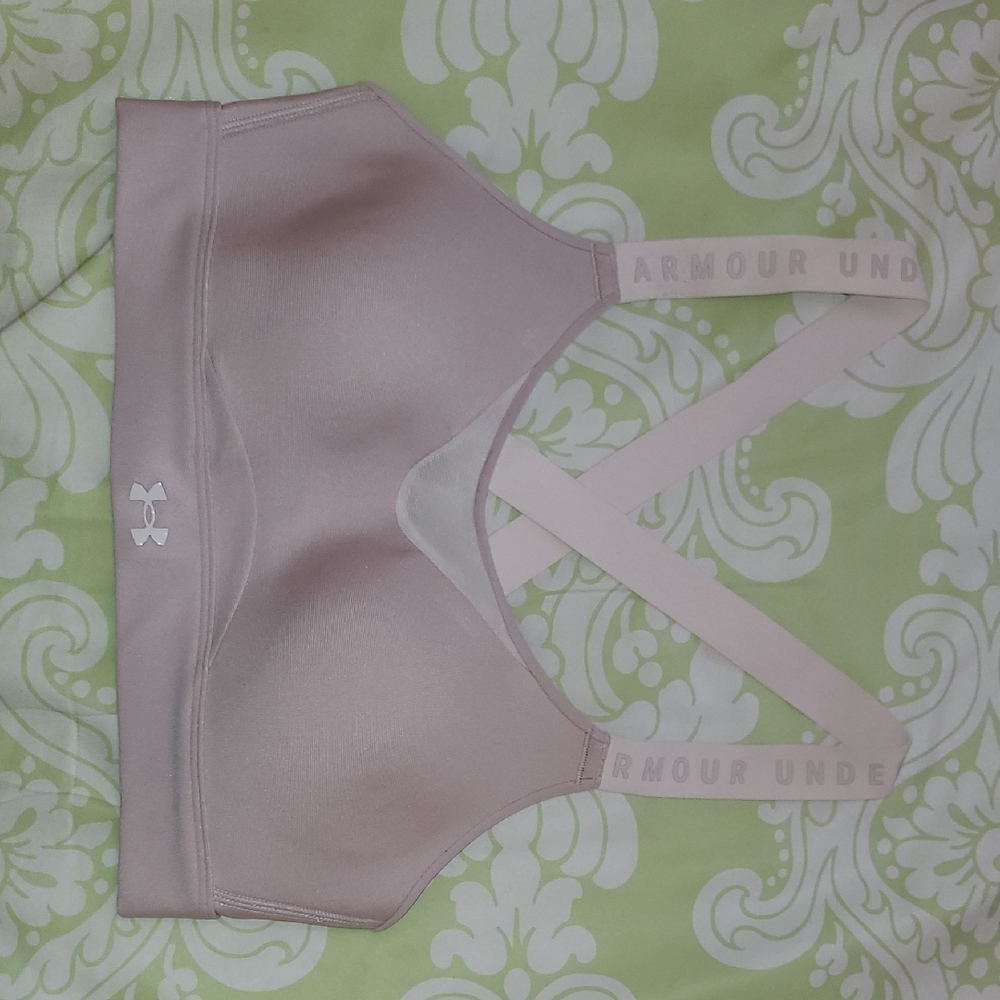 Under Armour Women's Pink Sports Bra